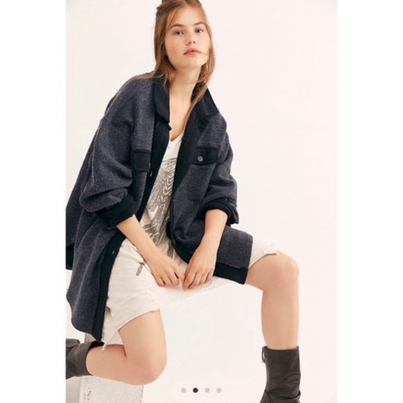 Free People Ruby Jacket oversized shacket - Picture 2 of 7